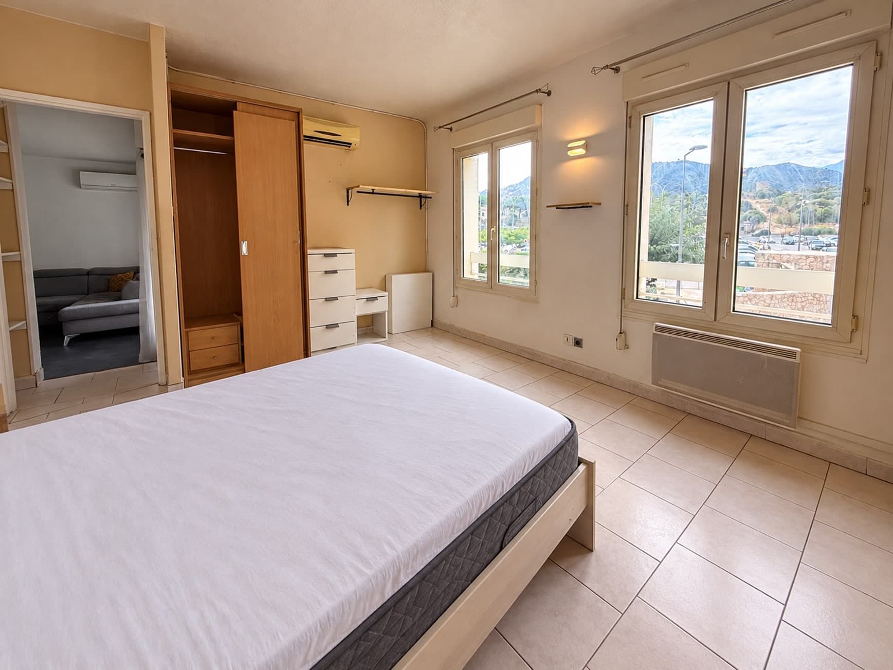 Chambre de l’appartement de 43 m² à L’Île-Rousse